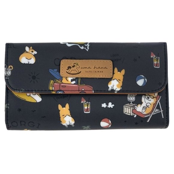 Waterproof Corgi Multifunctional Trifold Wallet - Picture 1 of 14